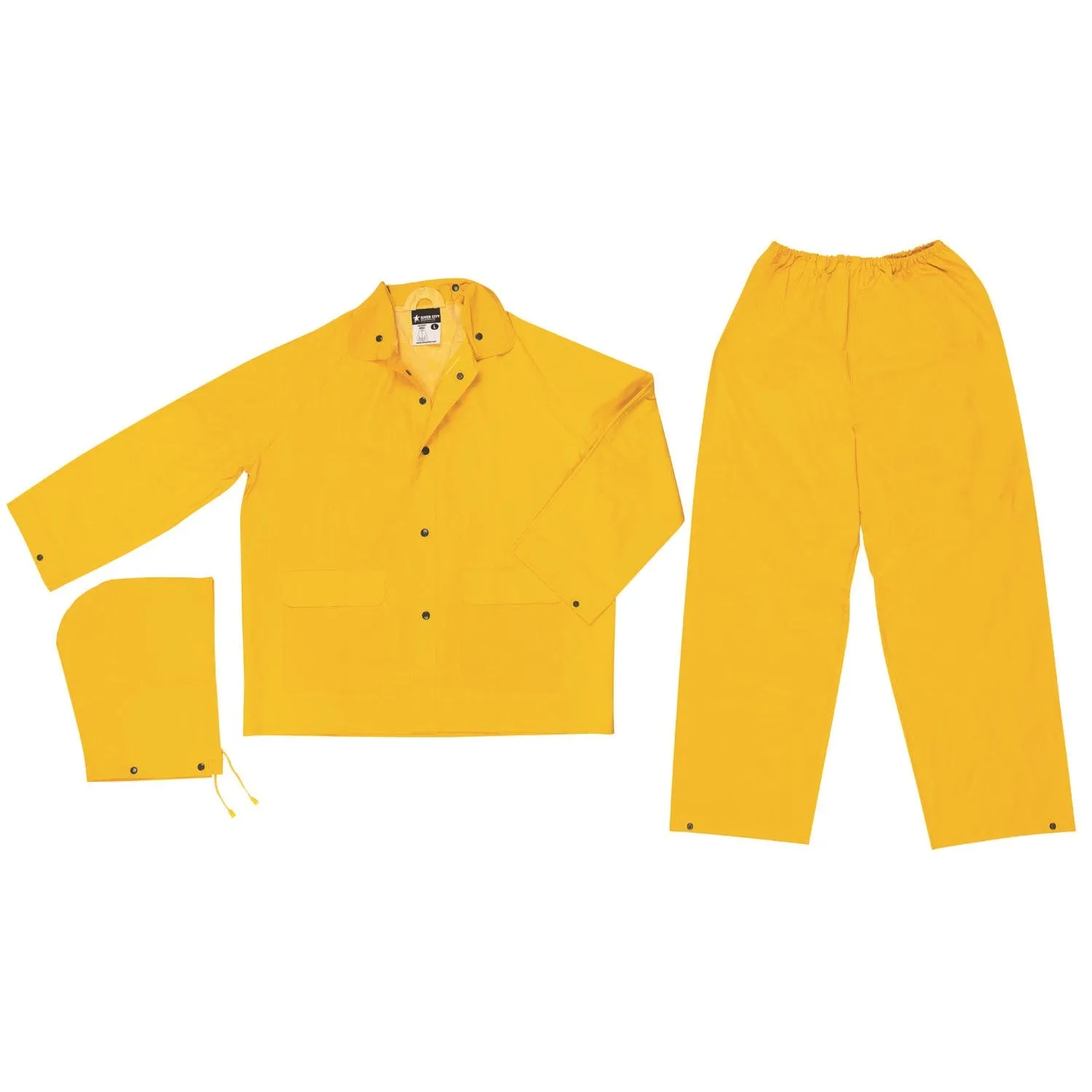 2903X4 MCR Classic,.35mm,PVC,POLY,3 PC,Elastic Pant,Yellow