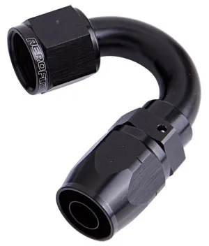 500 Series Cutter Swivel 150° Hose End -6AN AF505-06BLK