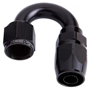 500 Series Cutter Swivel 180° Hose End -6AN AF506-06BLK