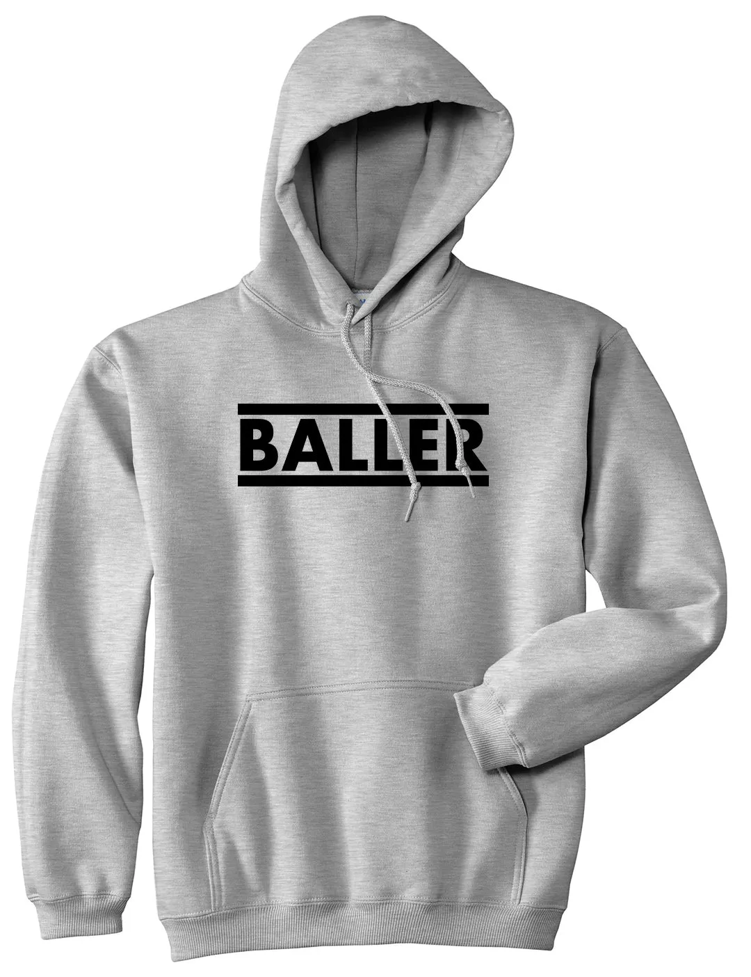 Baller Mens Pullover Hoodie