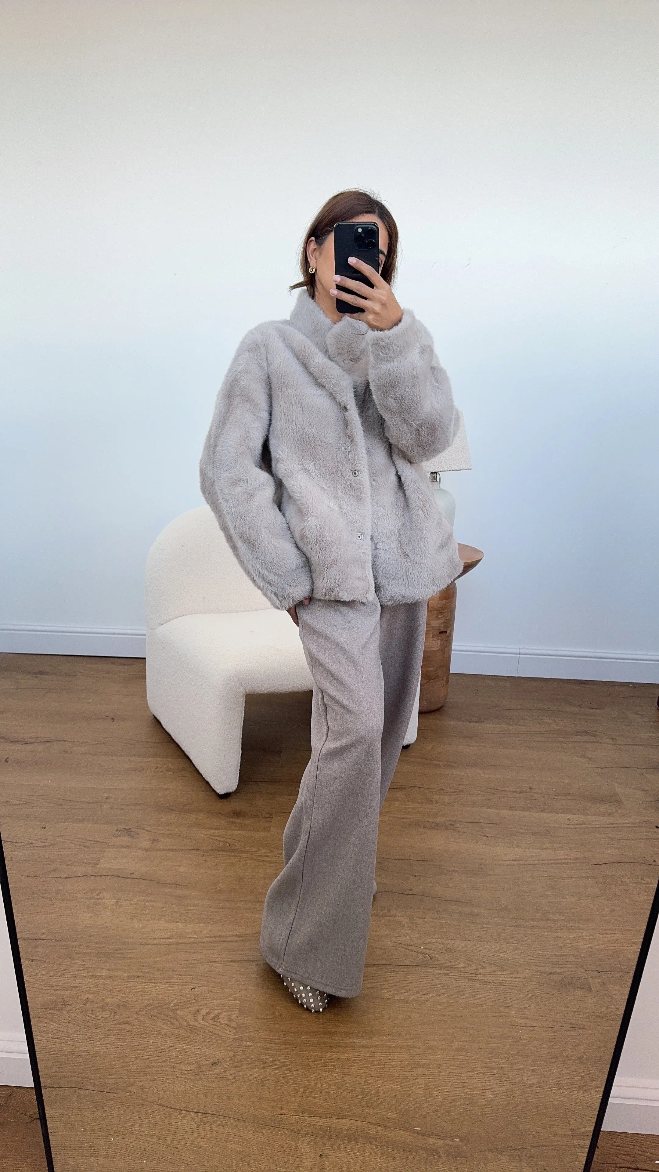 blair fur jacket in mink