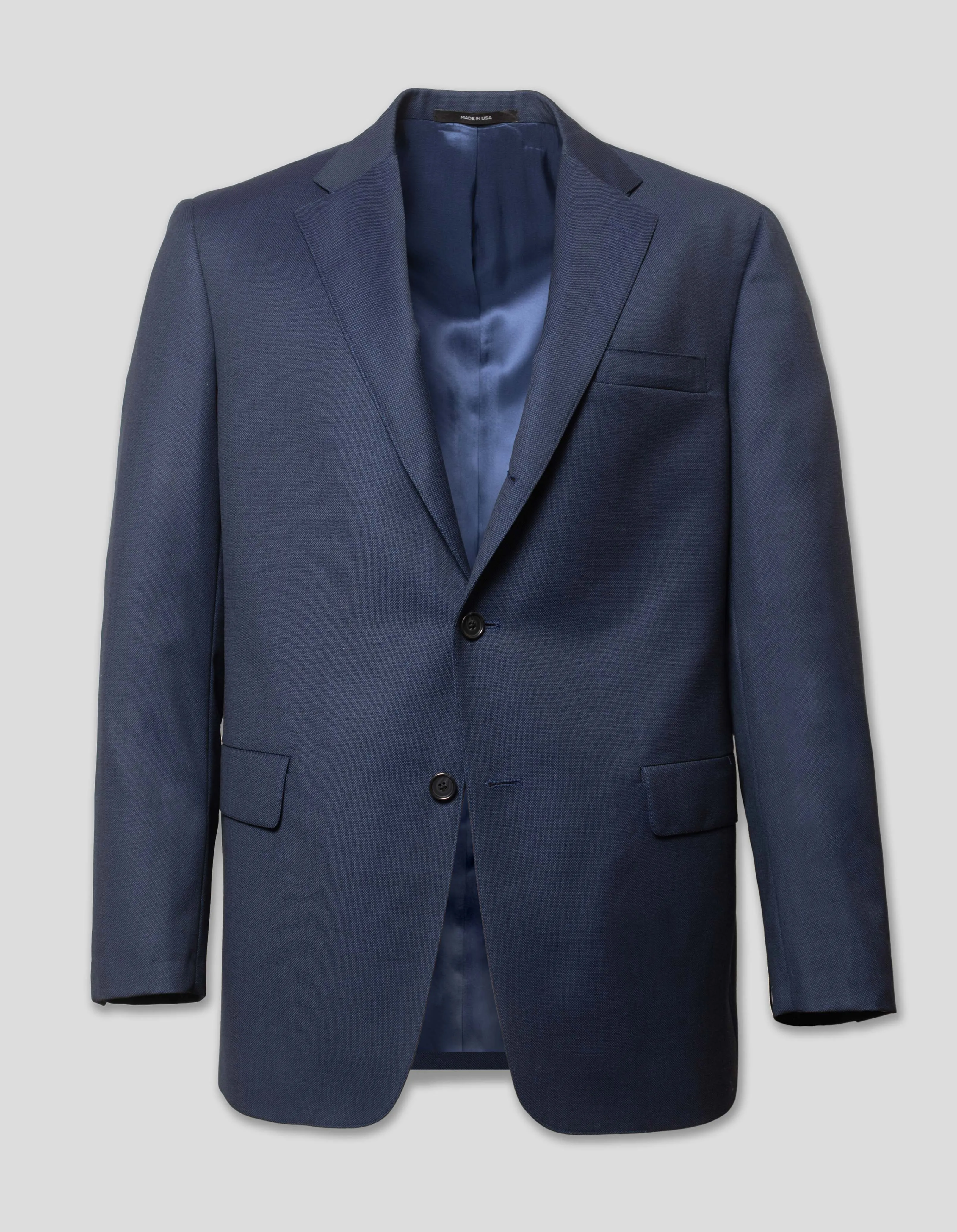 BLUE BIRDSEYE SUIT