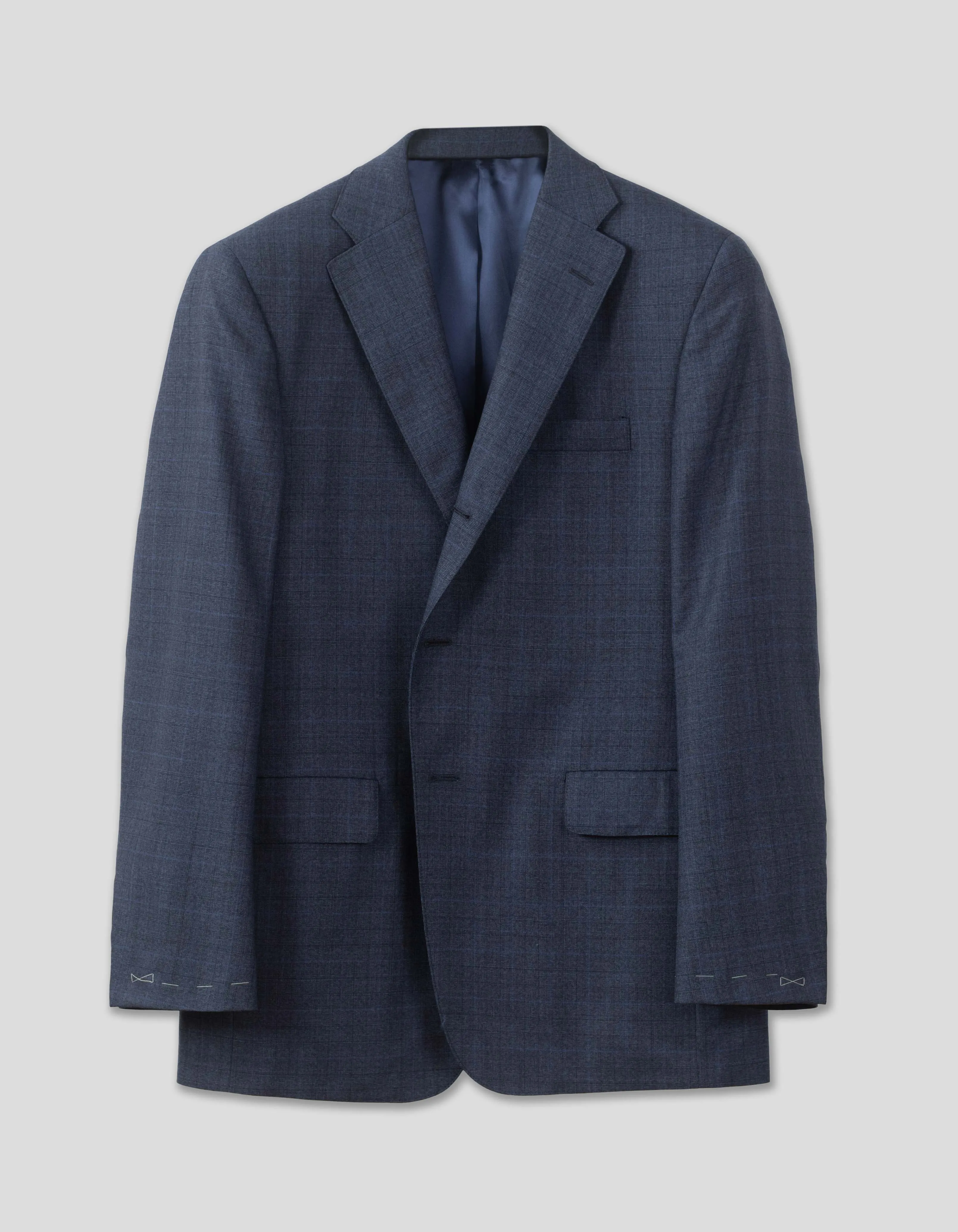 BLUE PLAID SUIT