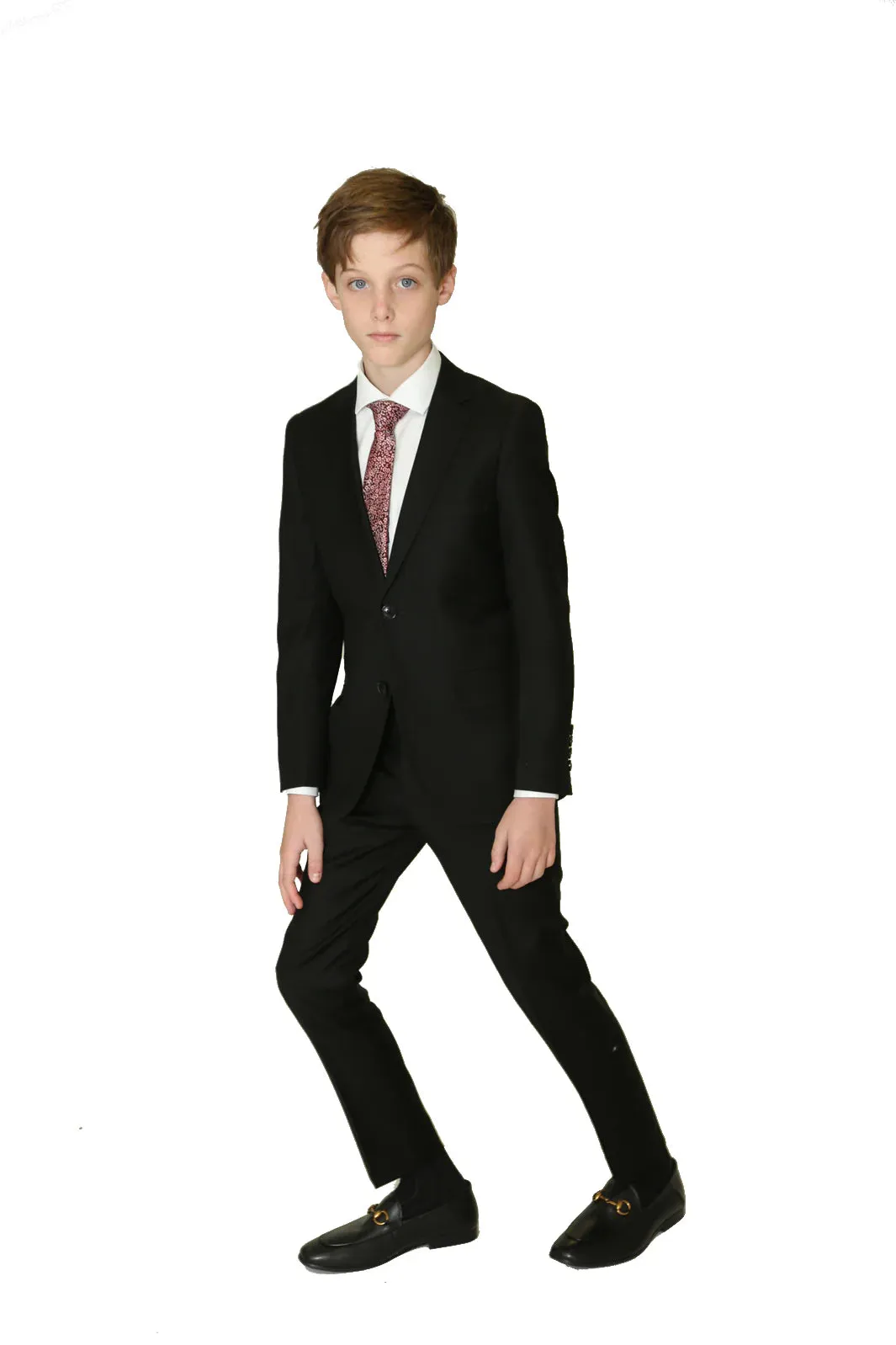 Centrion Boy's Black Suit