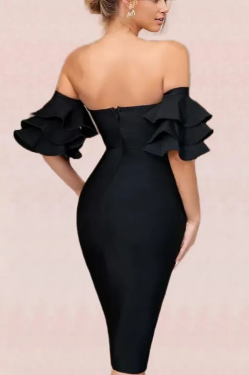 Charlie Bandage Dress - Classic Black