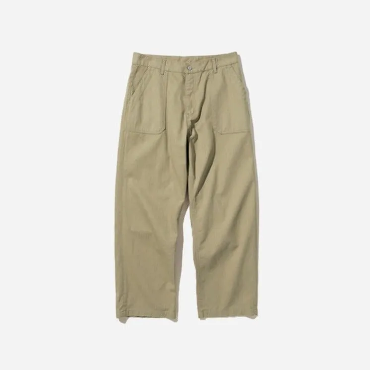 CORE WIDE FIT FATIGUE PANT - BEIGE