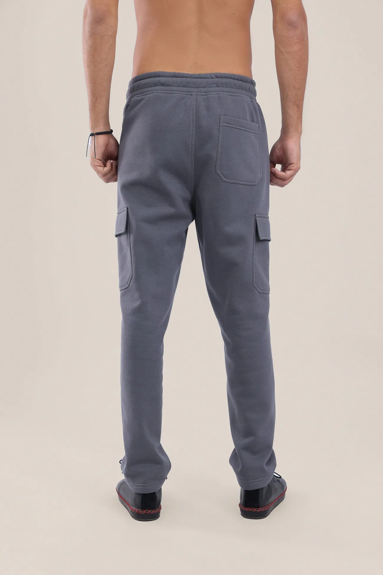 Cotton Milton Sweatpants with drawstring