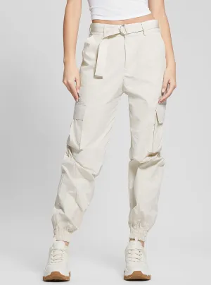 Cream Kori Cargo Pants