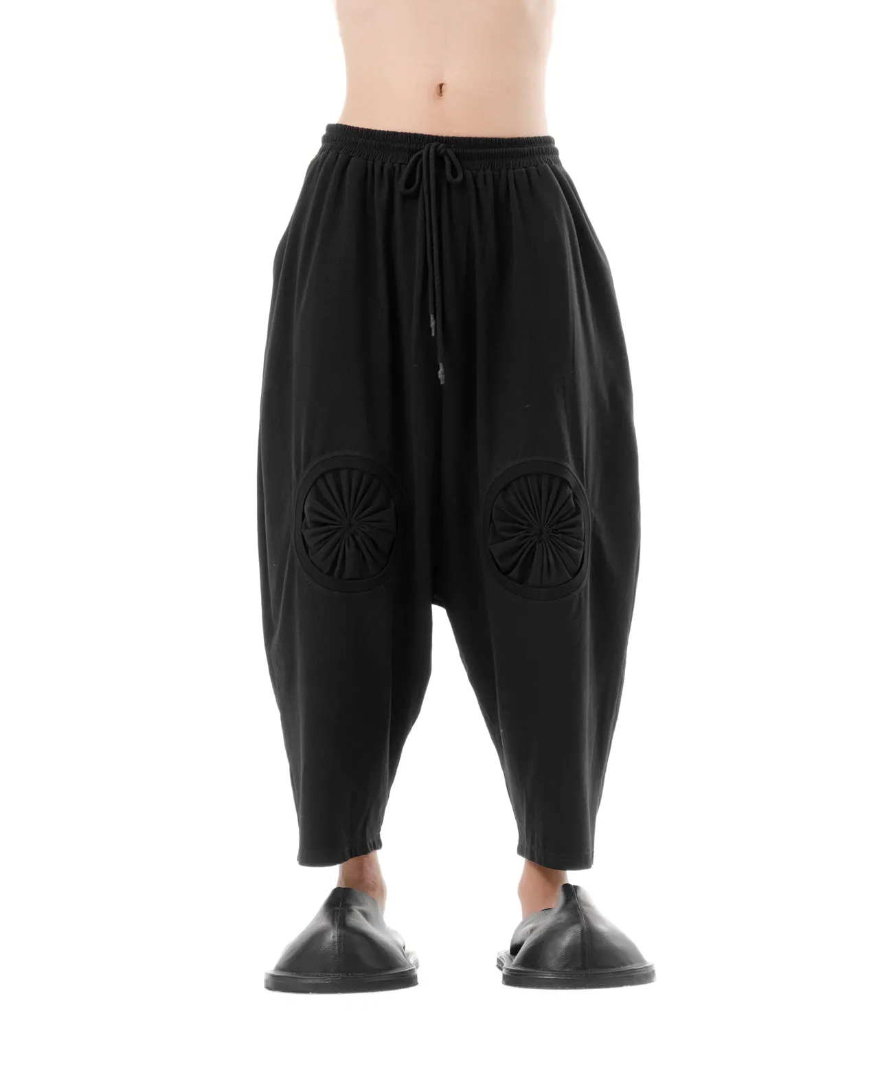 DIAPHANUM BAGGY DROP CROTCH PANTS