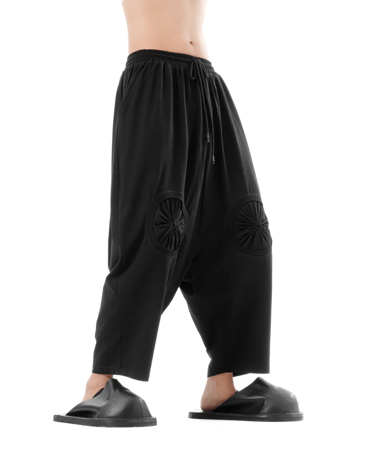 DIAPHANUM BAGGY DROP CROTCH PANTS