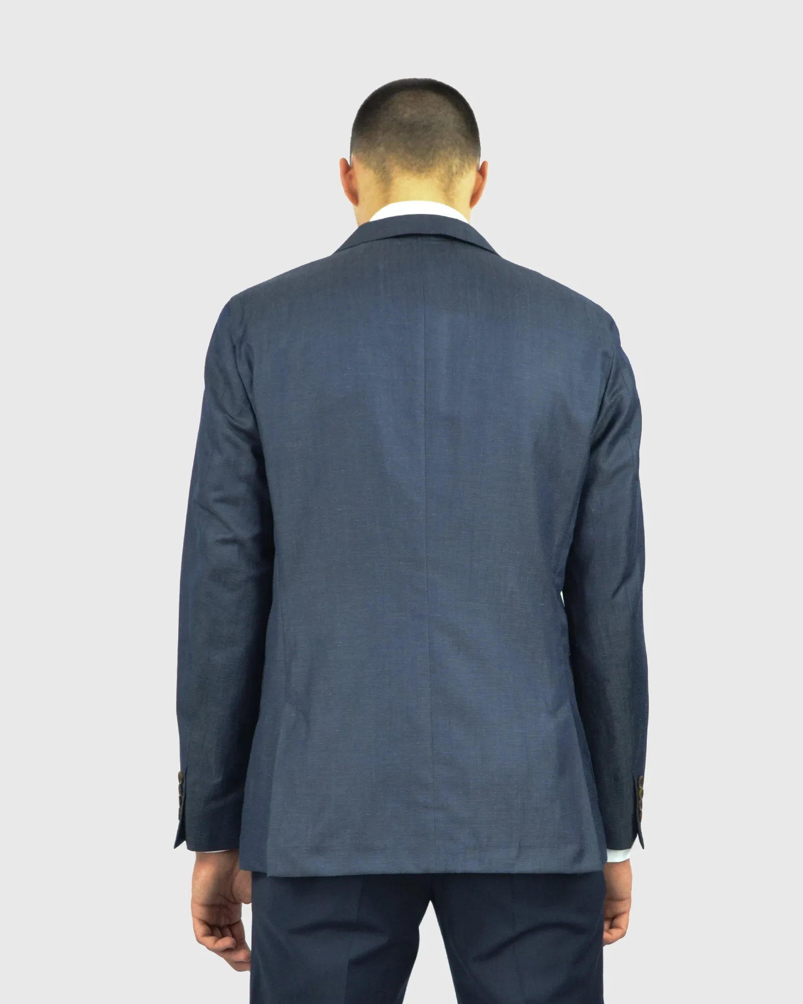 DOM BAGNATO DBFCQ367 NEAPOLITAN DENIM-BLUE BLAZER