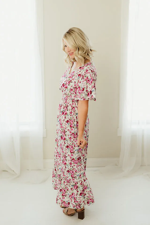 Faith Floral Maxi