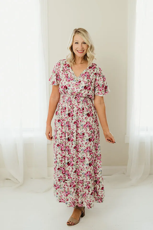 Faith Floral Maxi