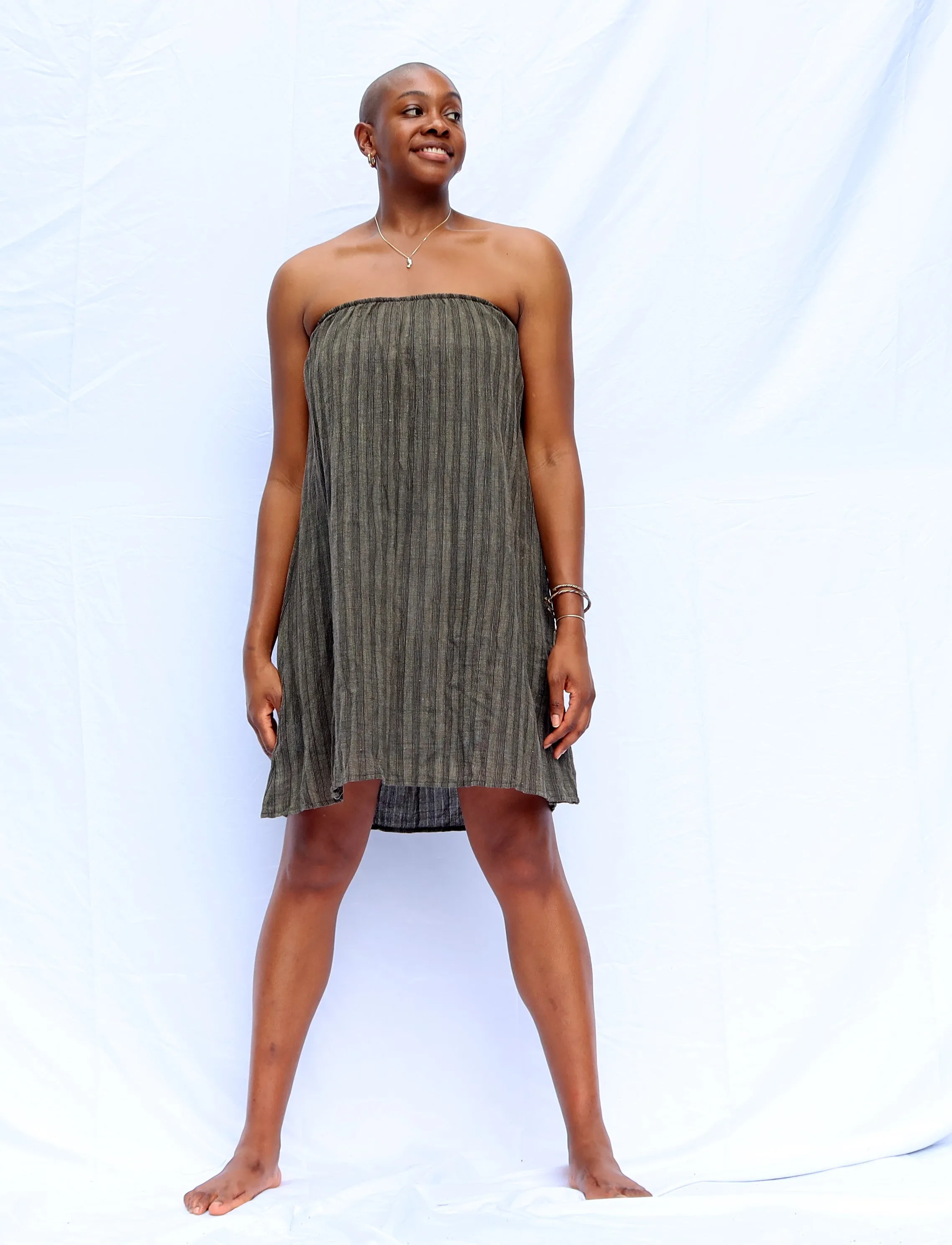 Handwoven - Everyday Below Knee Skirt