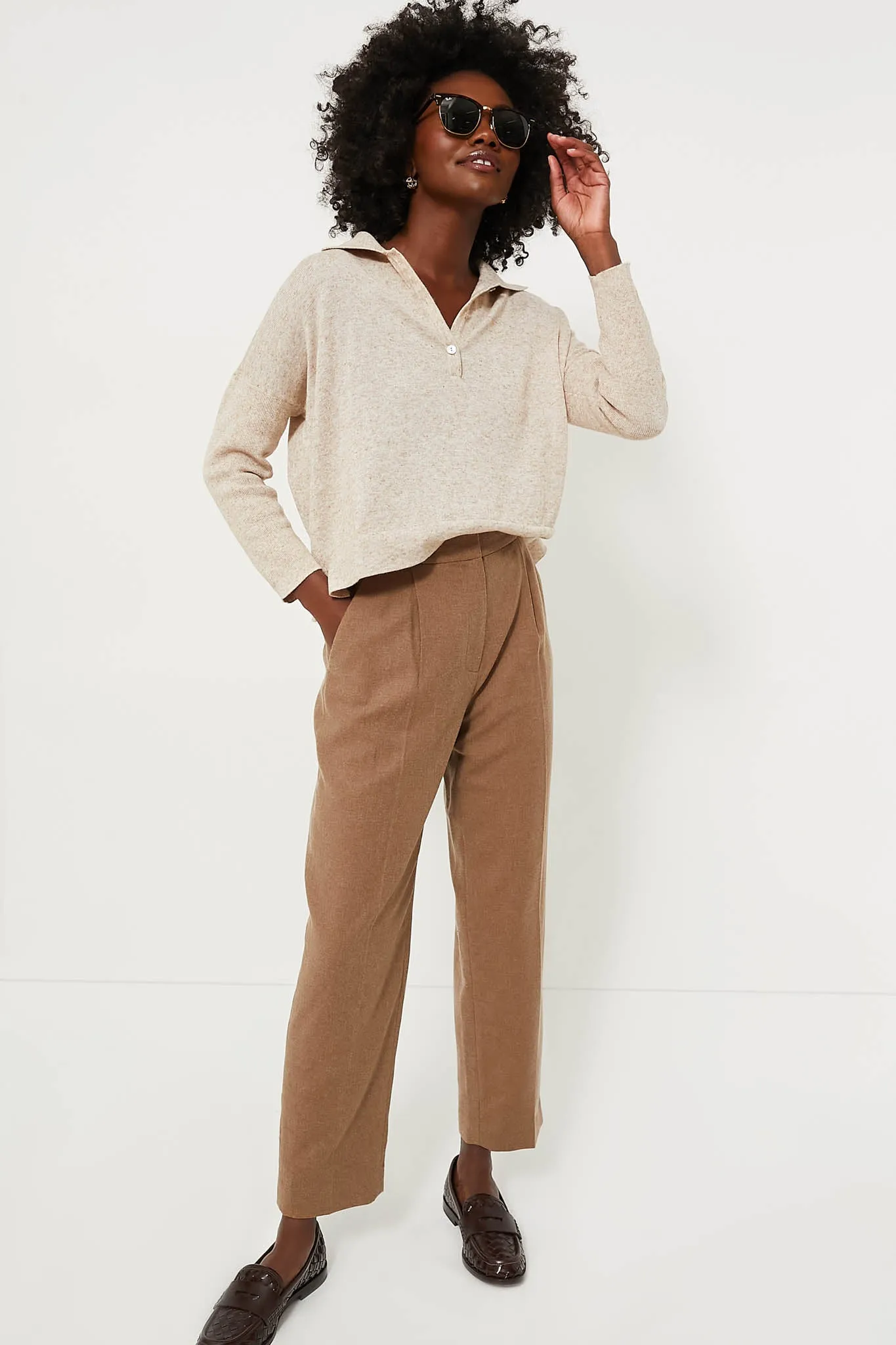 Heather Russet Netta Pant