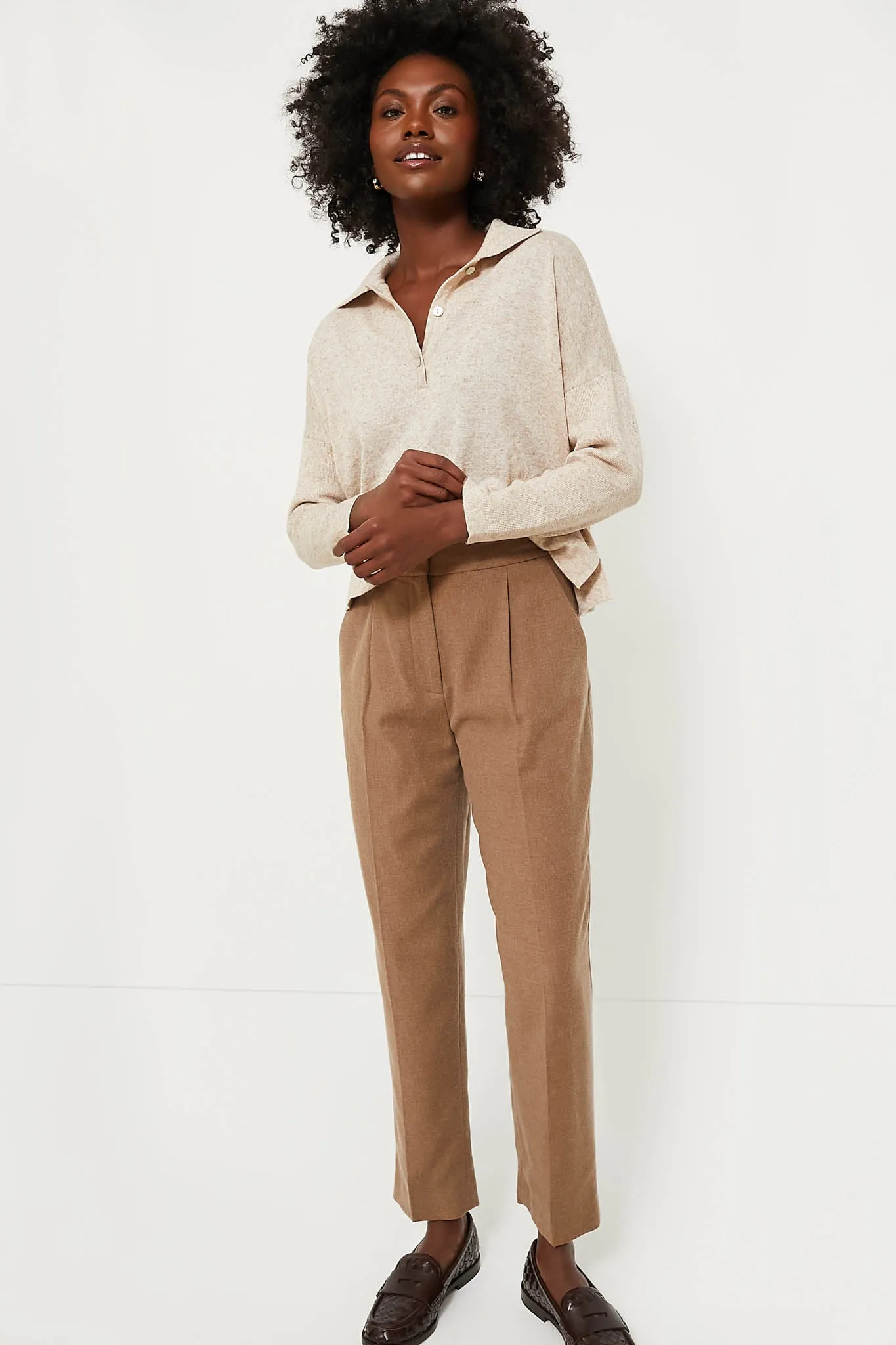 Heather Russet Netta Pant