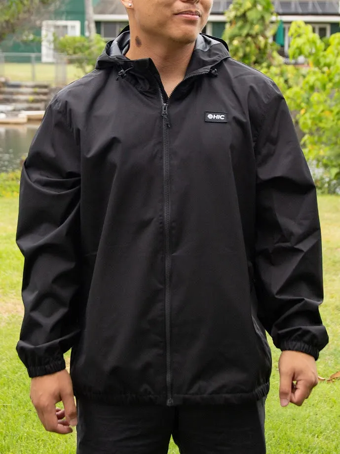 HIC MAJOR WINDBREAKER JACKET - BLACK