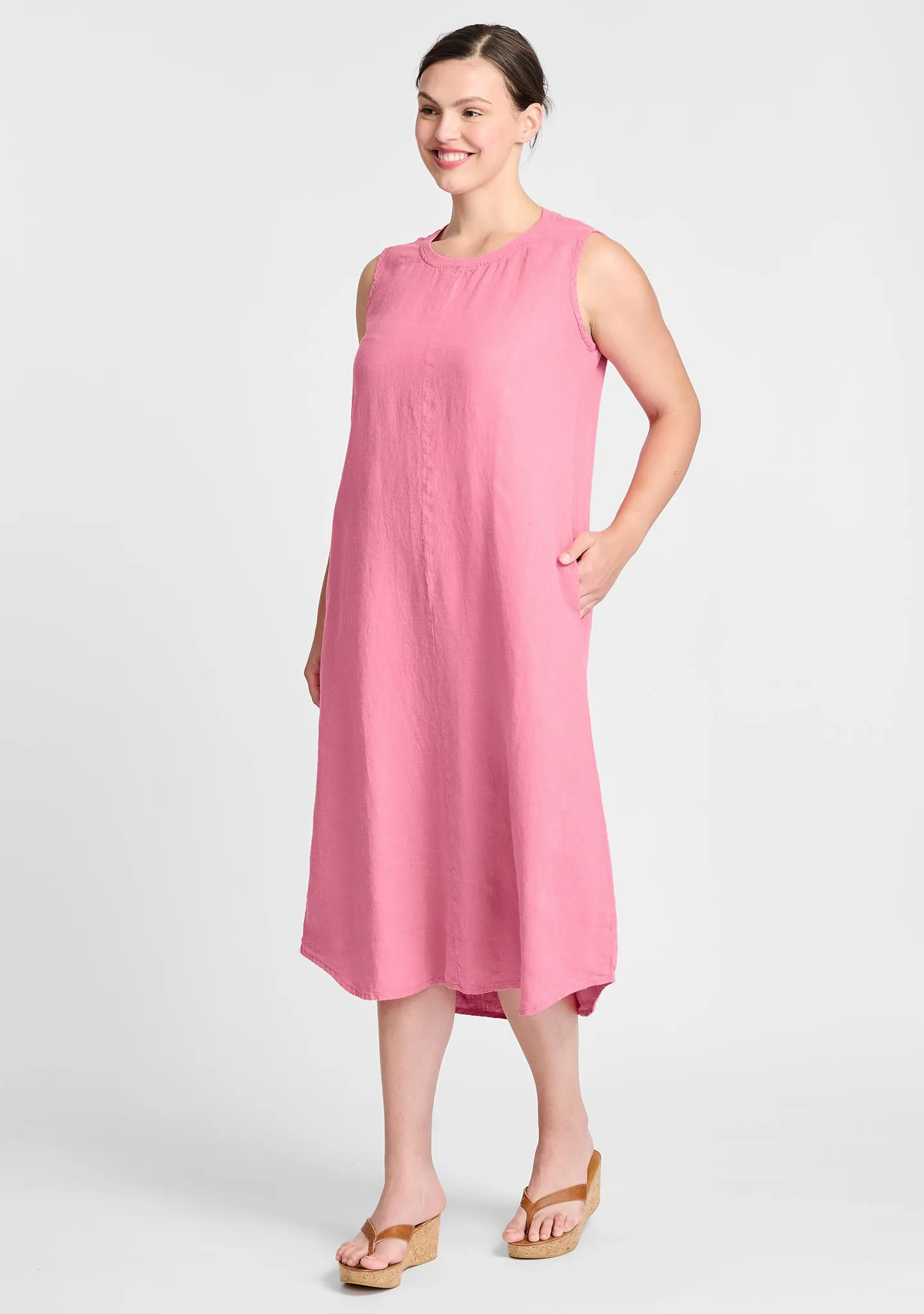 High Line Dress - Linen Maxi Dress - FINAL SALE