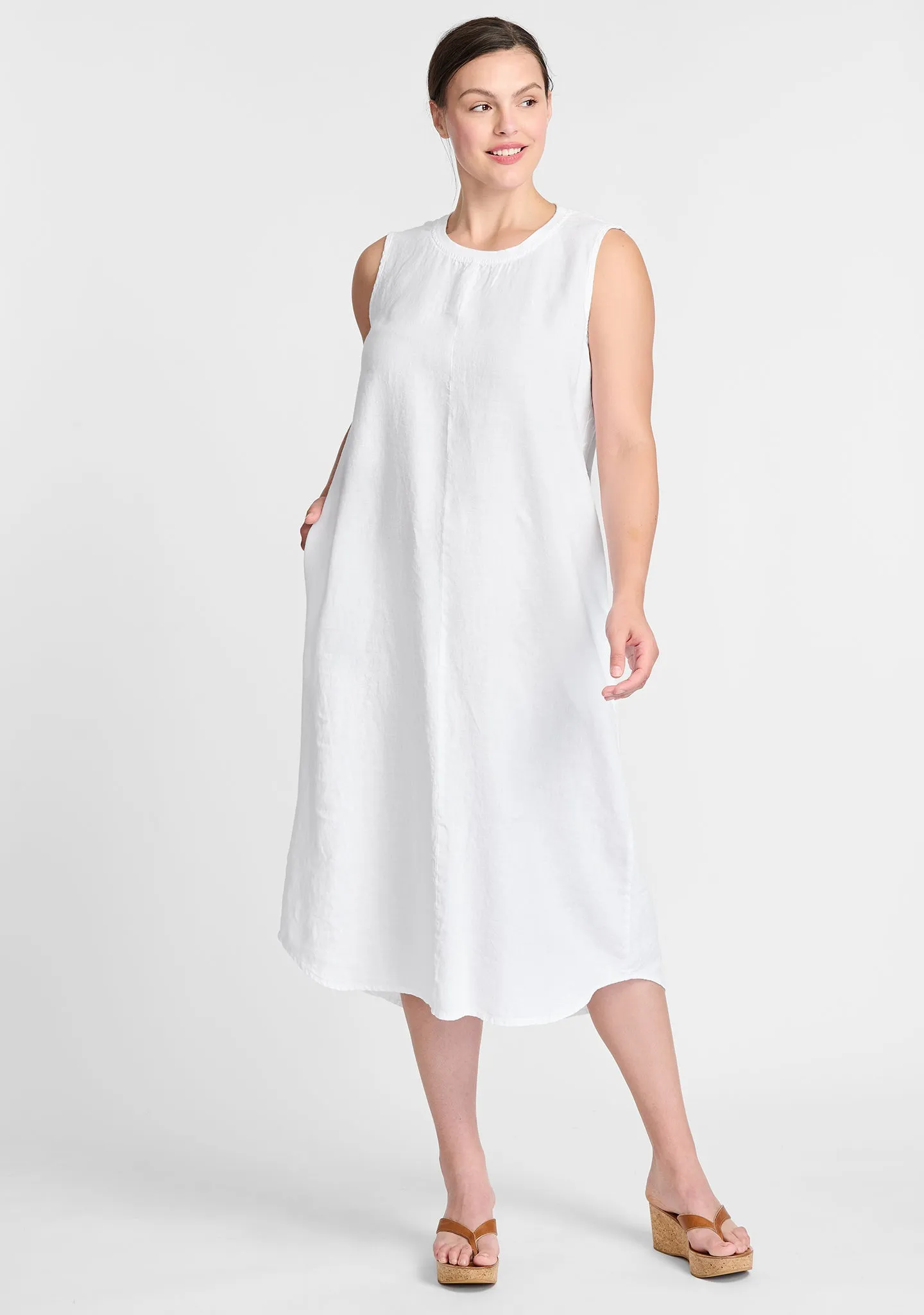 High Line Dress - Linen Maxi Dress - FINAL SALE