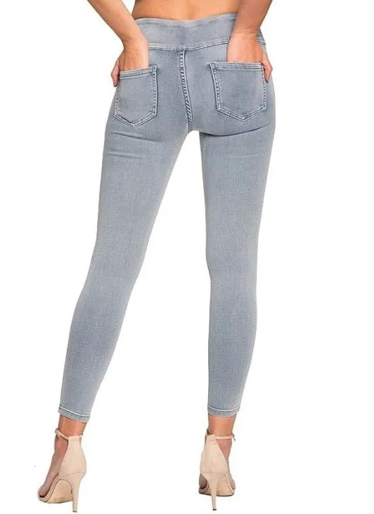 Lior "Jane" Power Stretch Skinny Jean in Vintage Denim - JANE-VDM