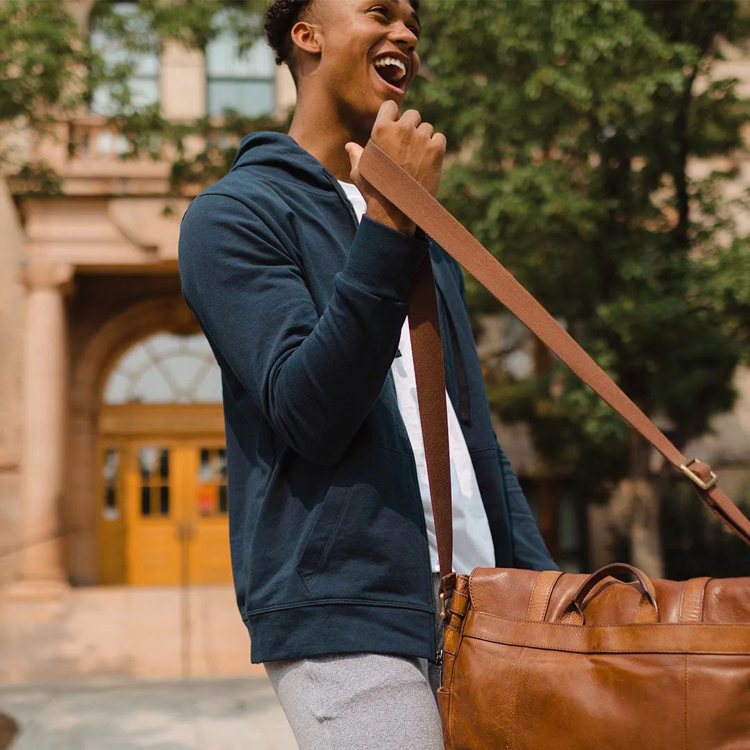 Men's Campus Zip Up, Navy