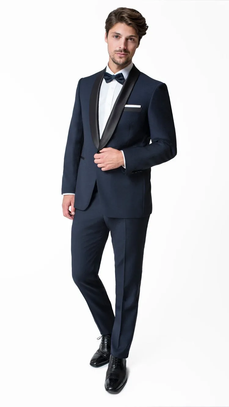 Modern Fit Tuxedo Jacket, Navy