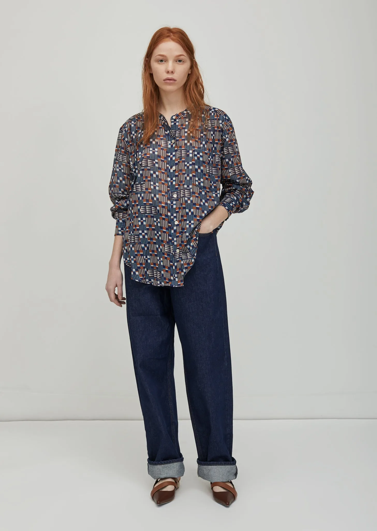 Nahla Printed Blouse