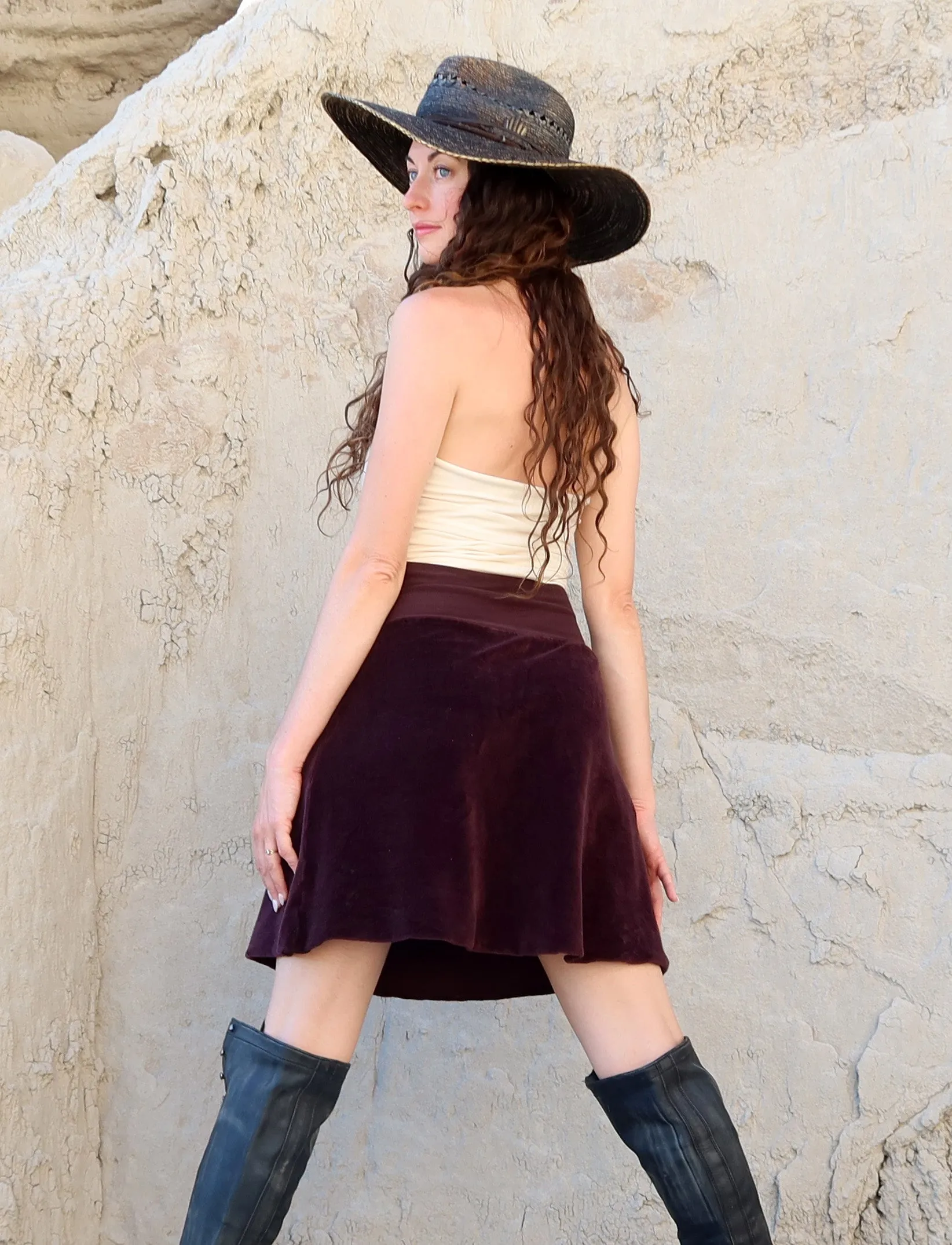 Ojai Short VELOUR Skirt