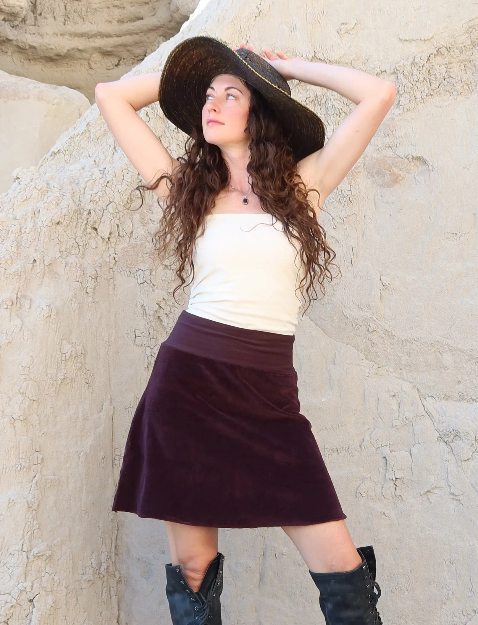 Ojai Short VELOUR Skirt