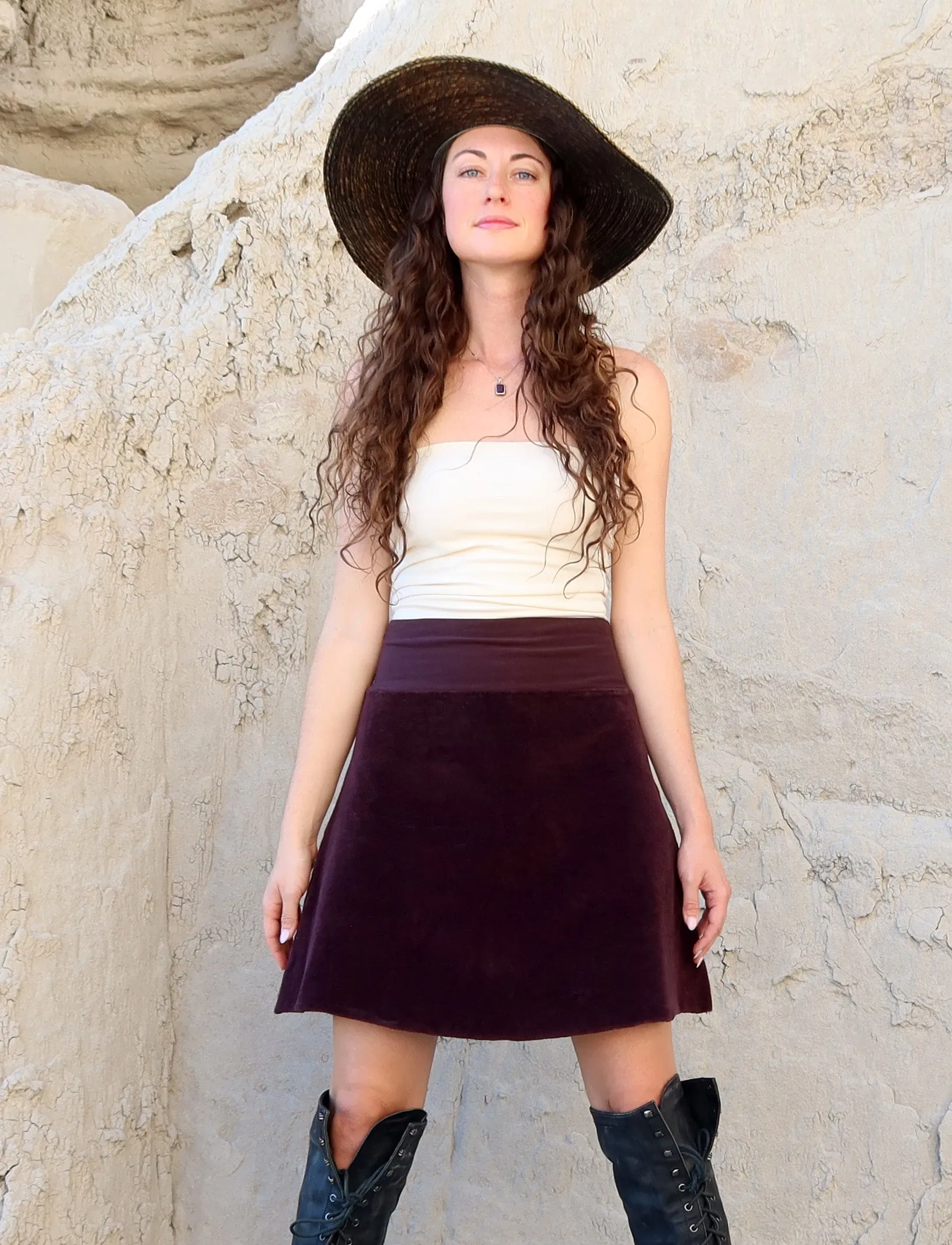 Ojai Short VELOUR Skirt