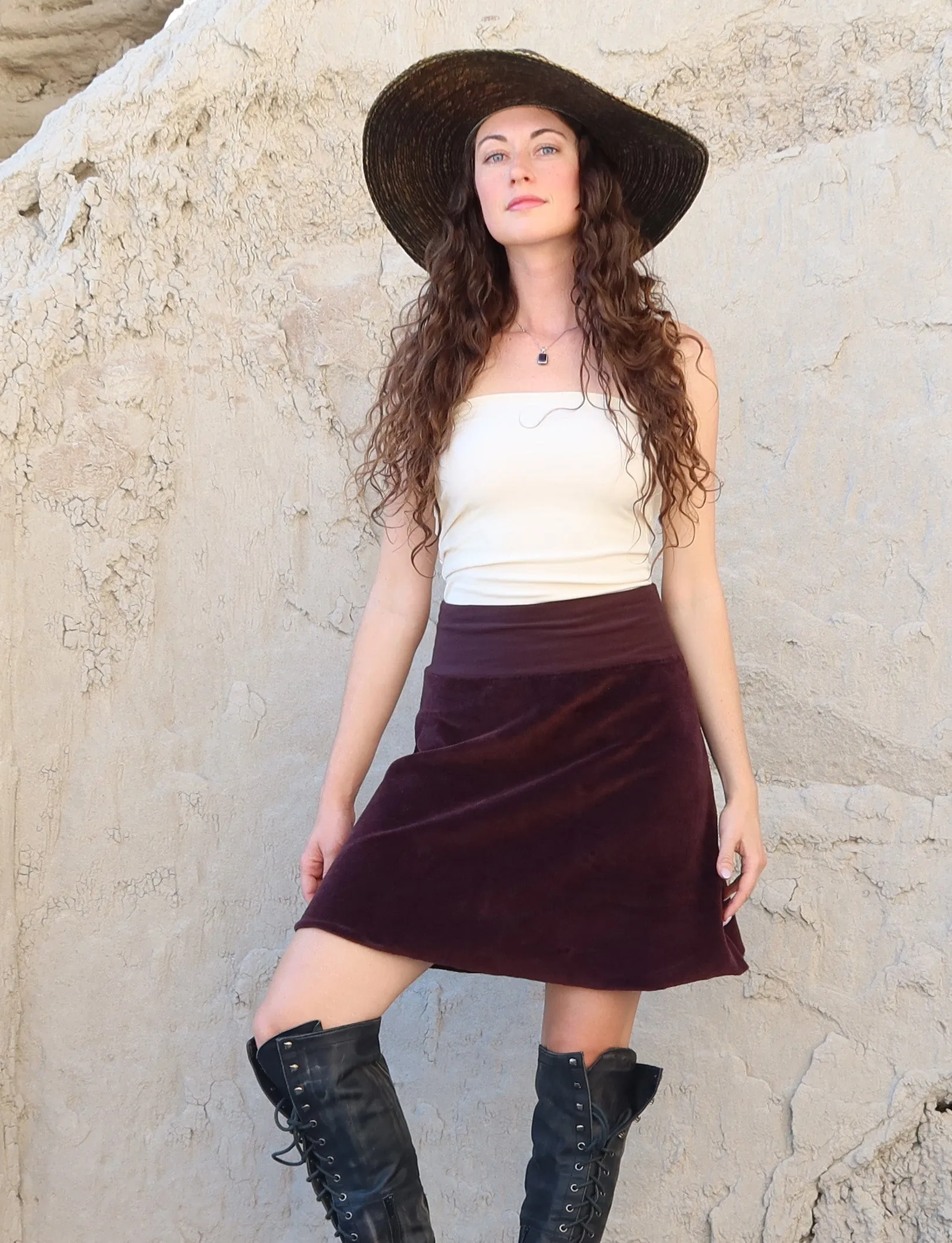 Ojai Short VELOUR Skirt