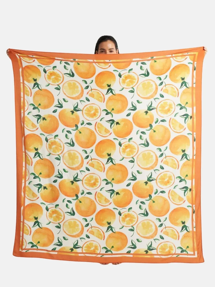 Oversized Sarong Oranges