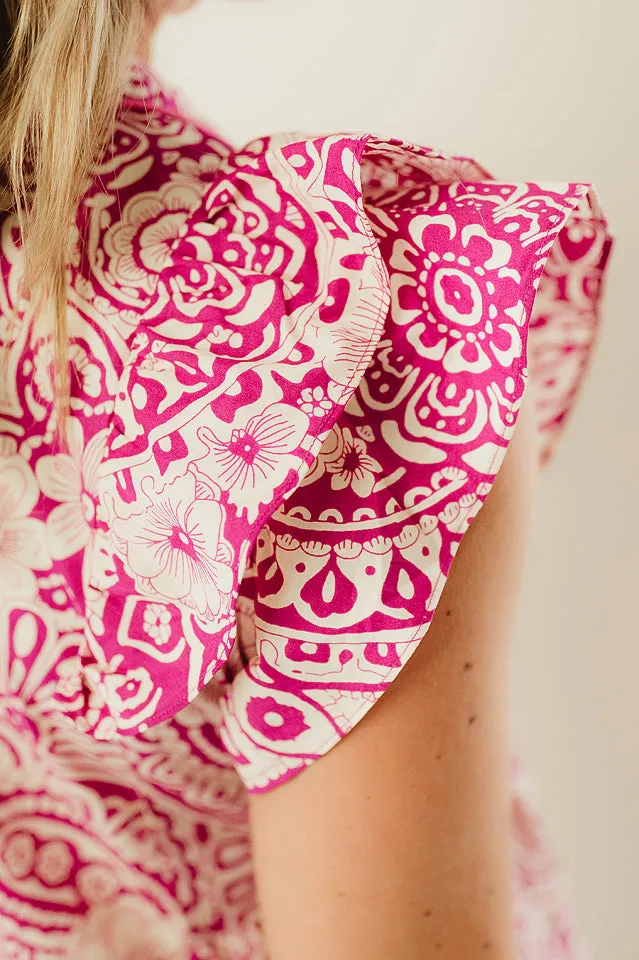 Paisley Midi Dress