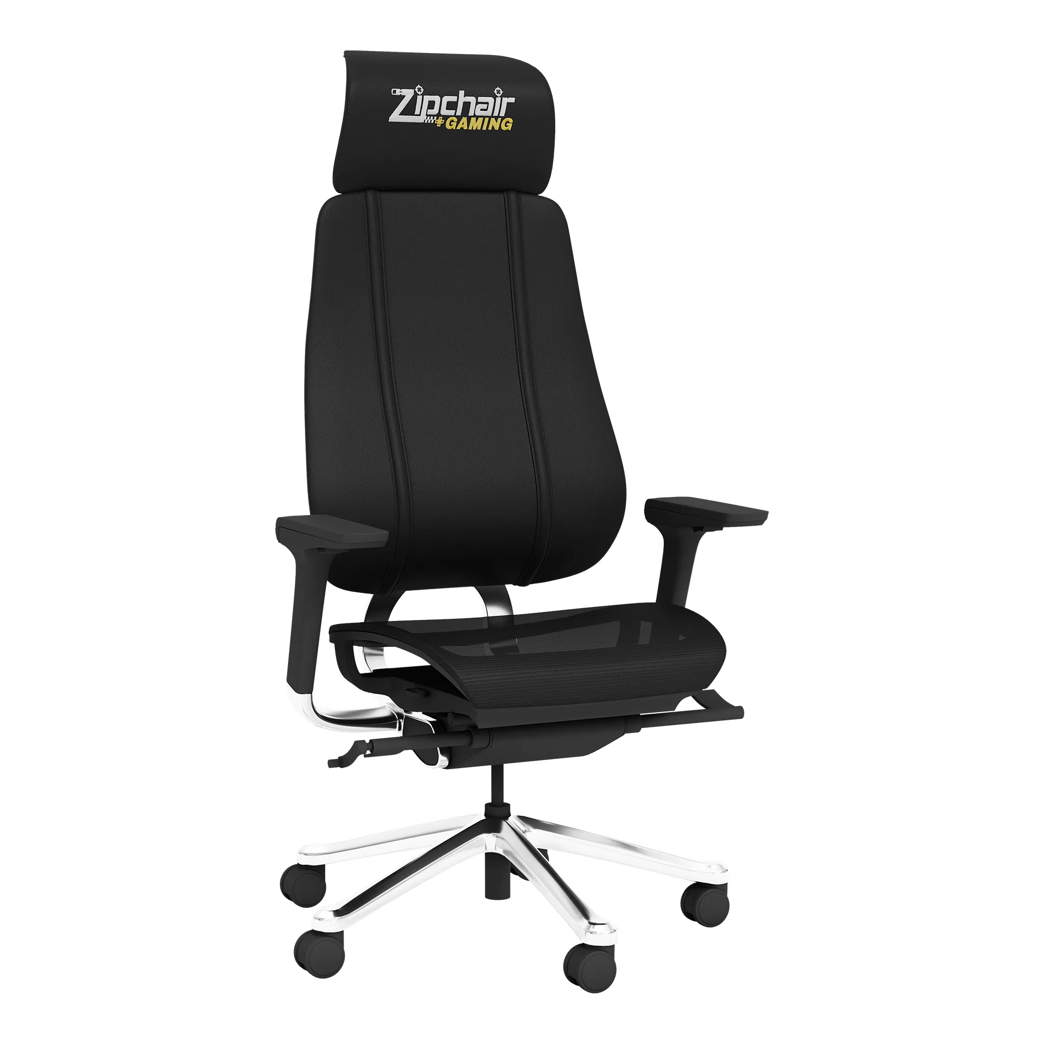 PhantomX Gaming Chair with Georgia Tech Yellow Jackets Buzz Logo