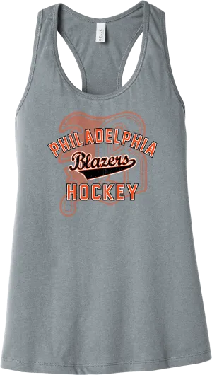 Philadelphia Blazers Womens Jersey Racerback Tank