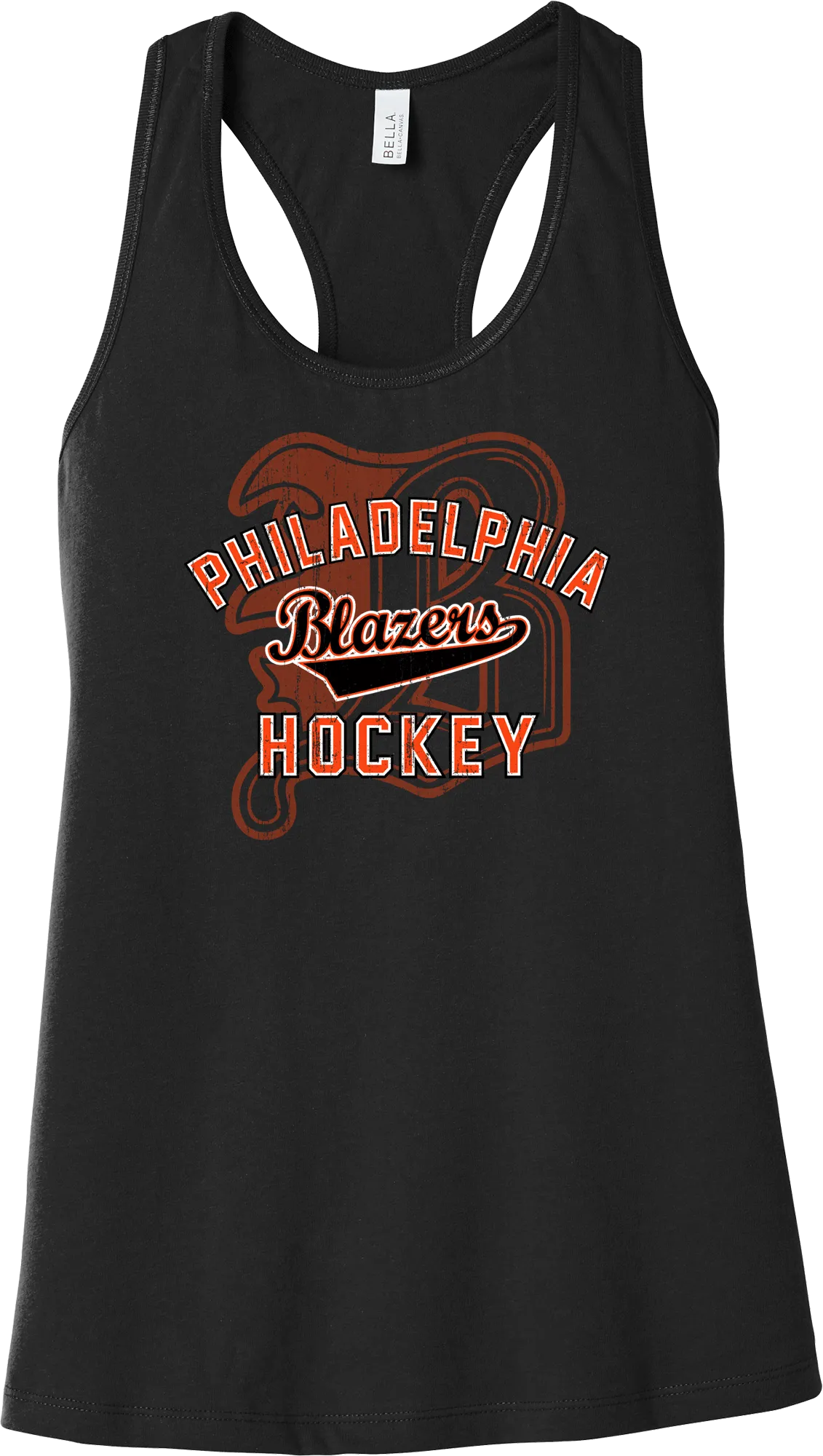 Philadelphia Blazers Womens Jersey Racerback Tank