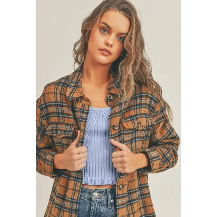 Plaid Flannel Shacket