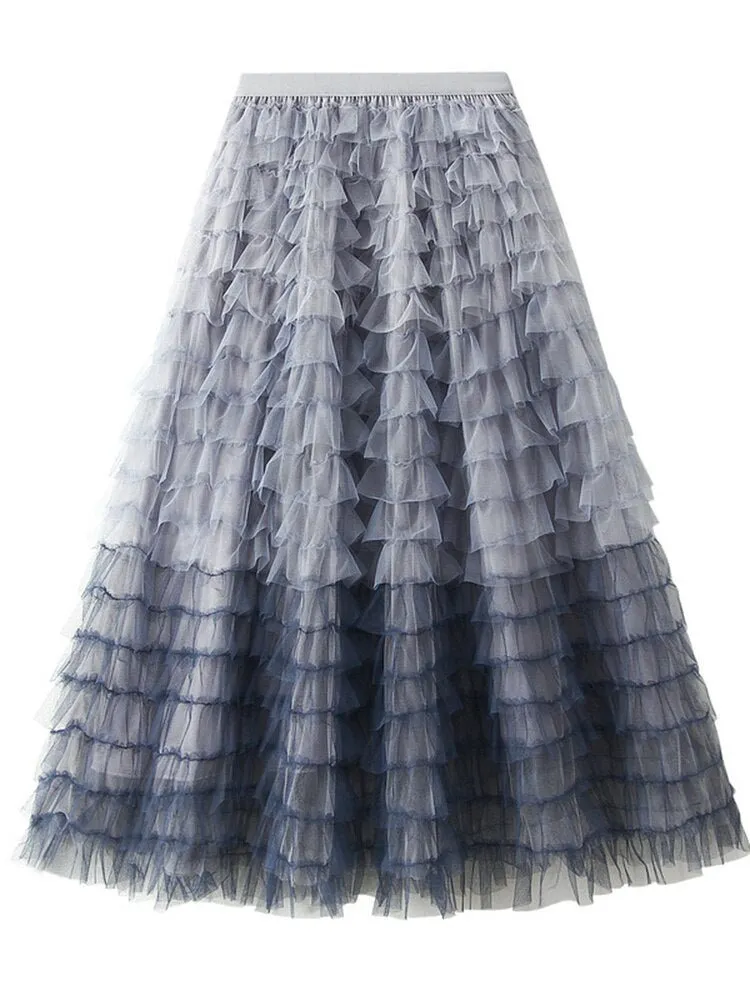 Pre Order:  Tiered Tulle Skirt