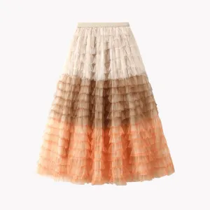 Pre Order:  Tiered Tulle Skirt