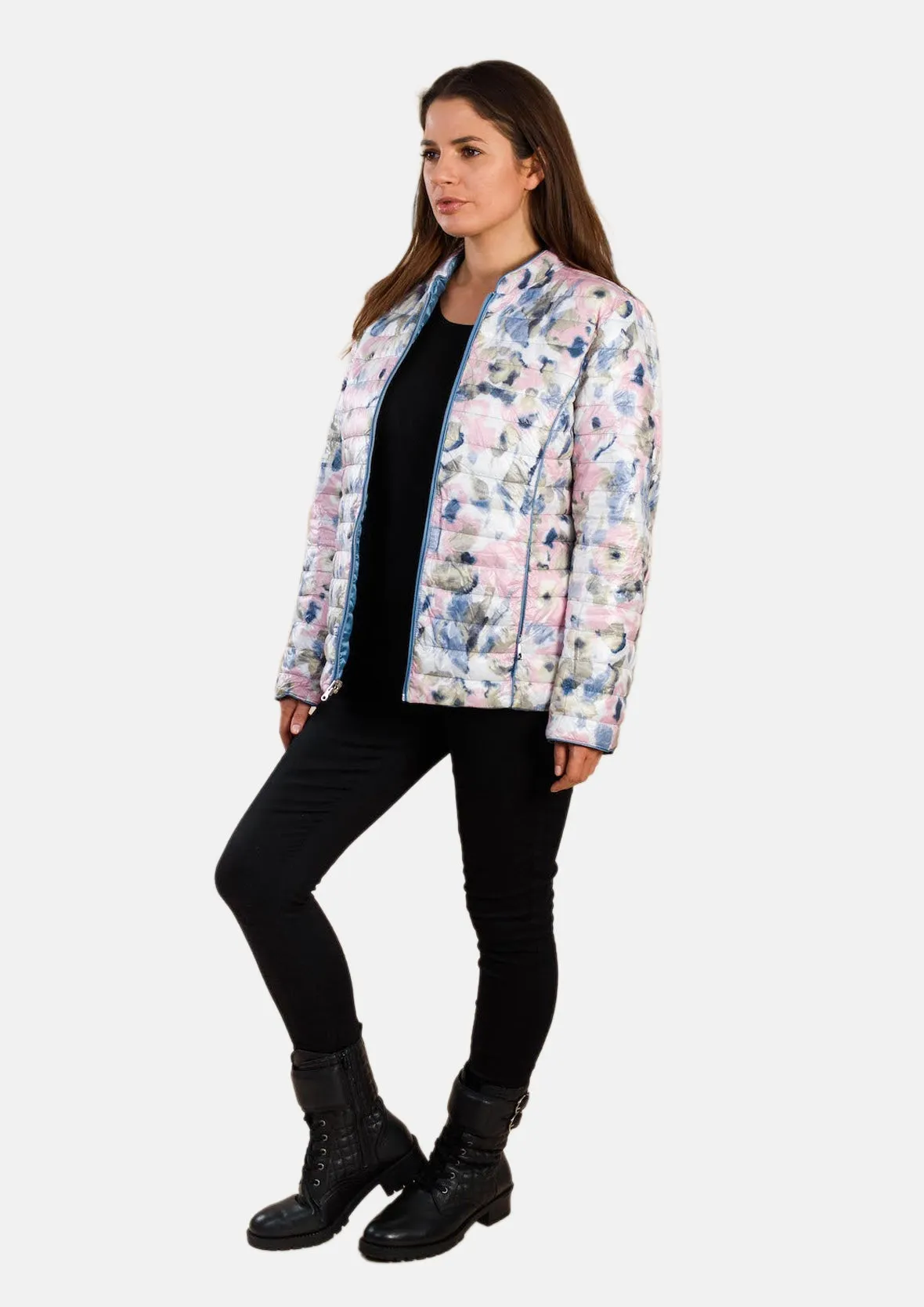 Reversible Floral Padded Jacket