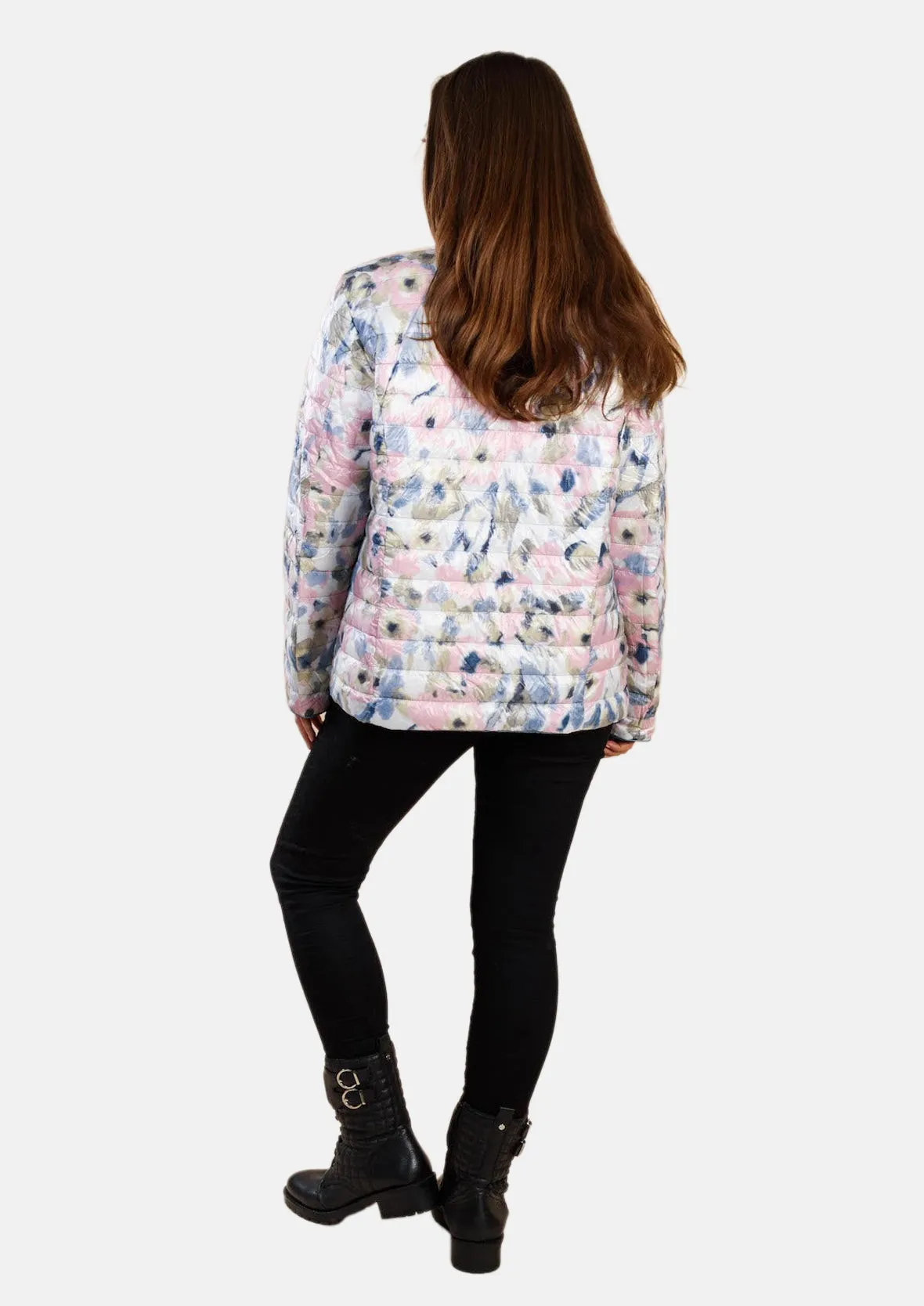 Reversible Floral Padded Jacket