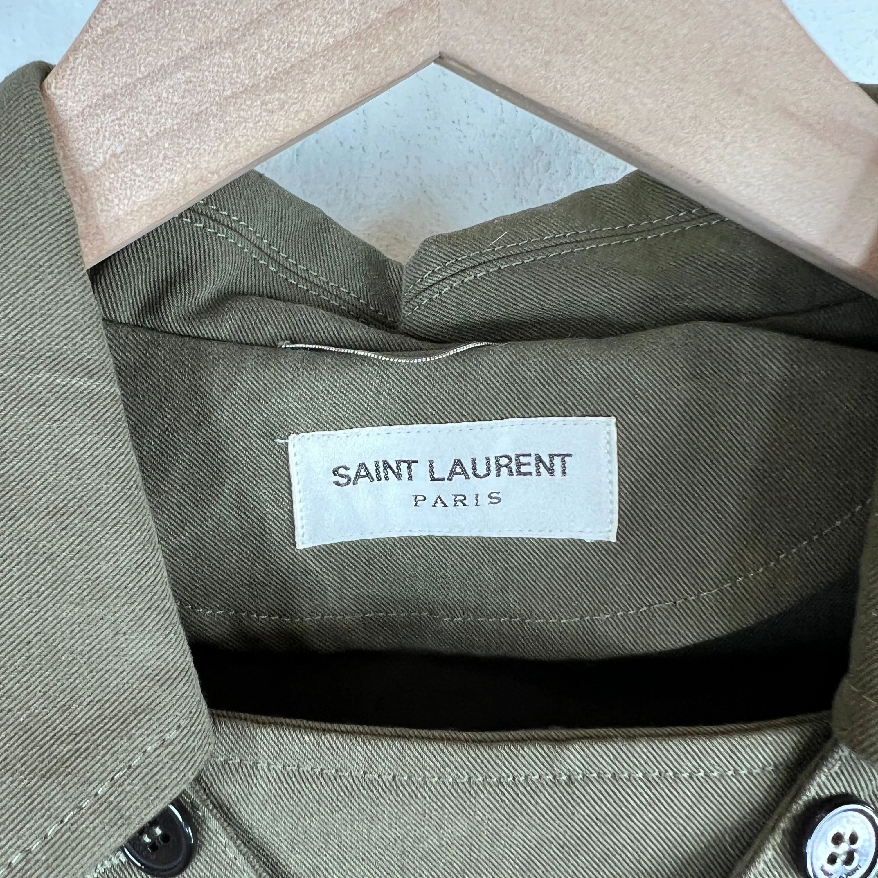 Saint Laurent Green Pullover