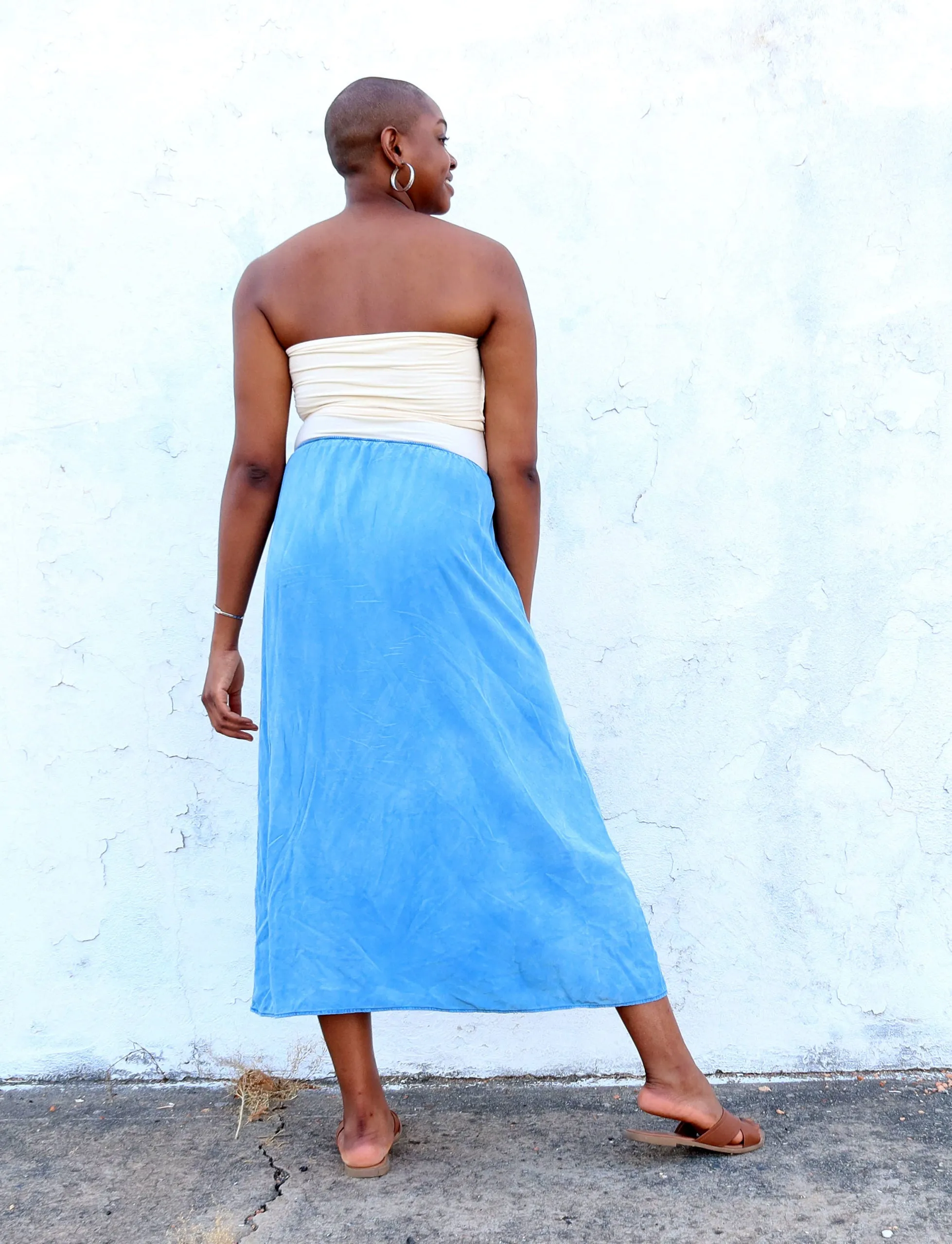 Silk Everyday Long Skirt