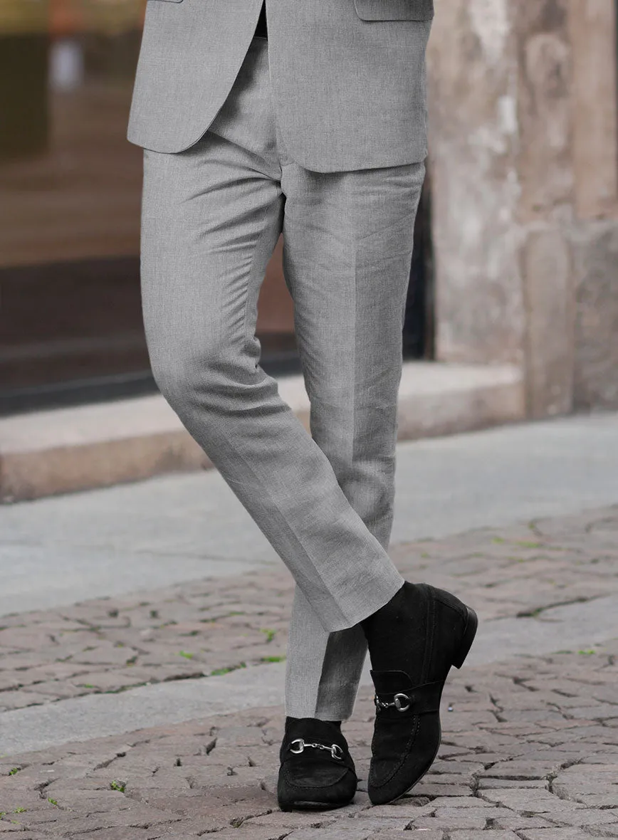 Solbiati Pericle Gray Linen Suit