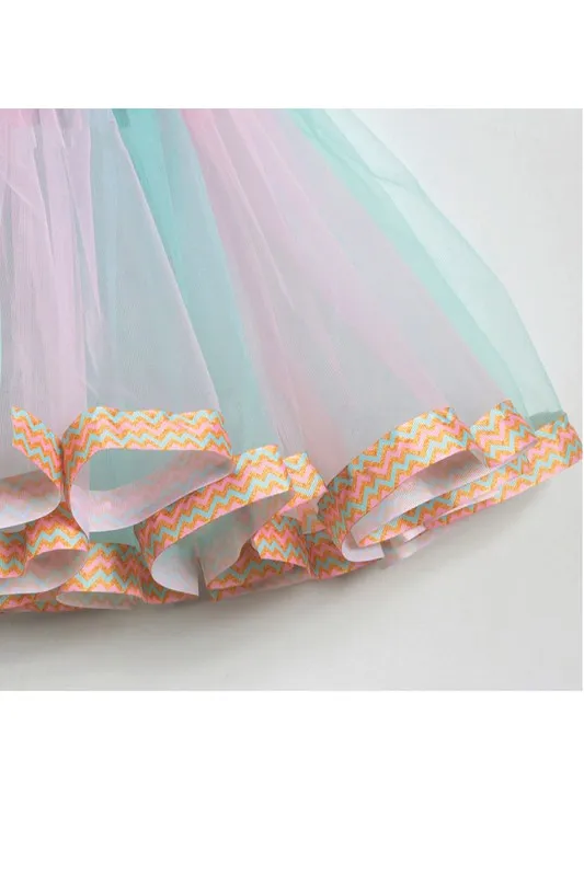 Teal Tutu Pettiskirt with Headband