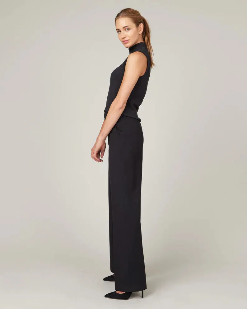 Wide Leg Perfect Pant | Black