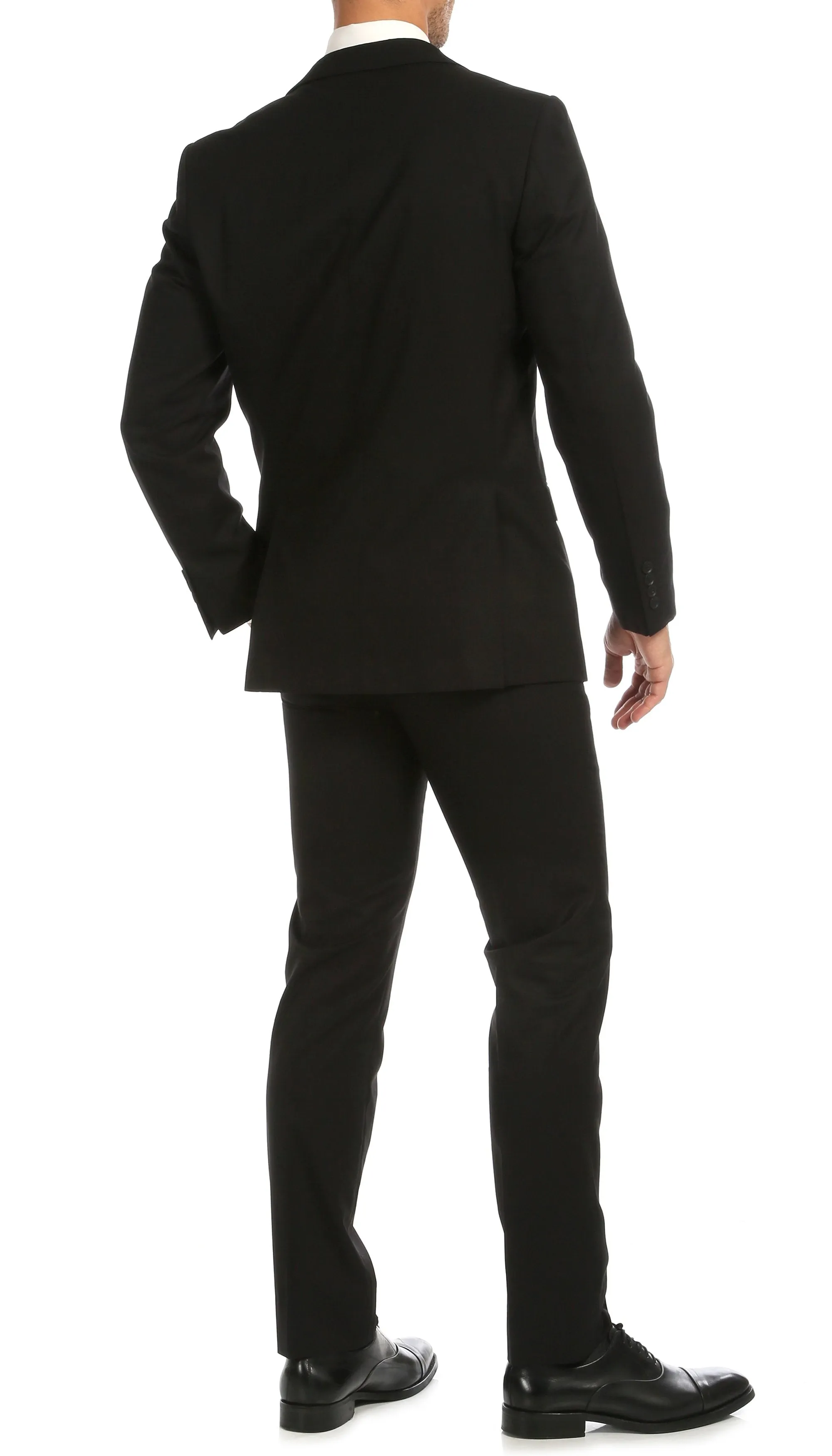 Windsor Black Slim Fit 2 Piece Suit