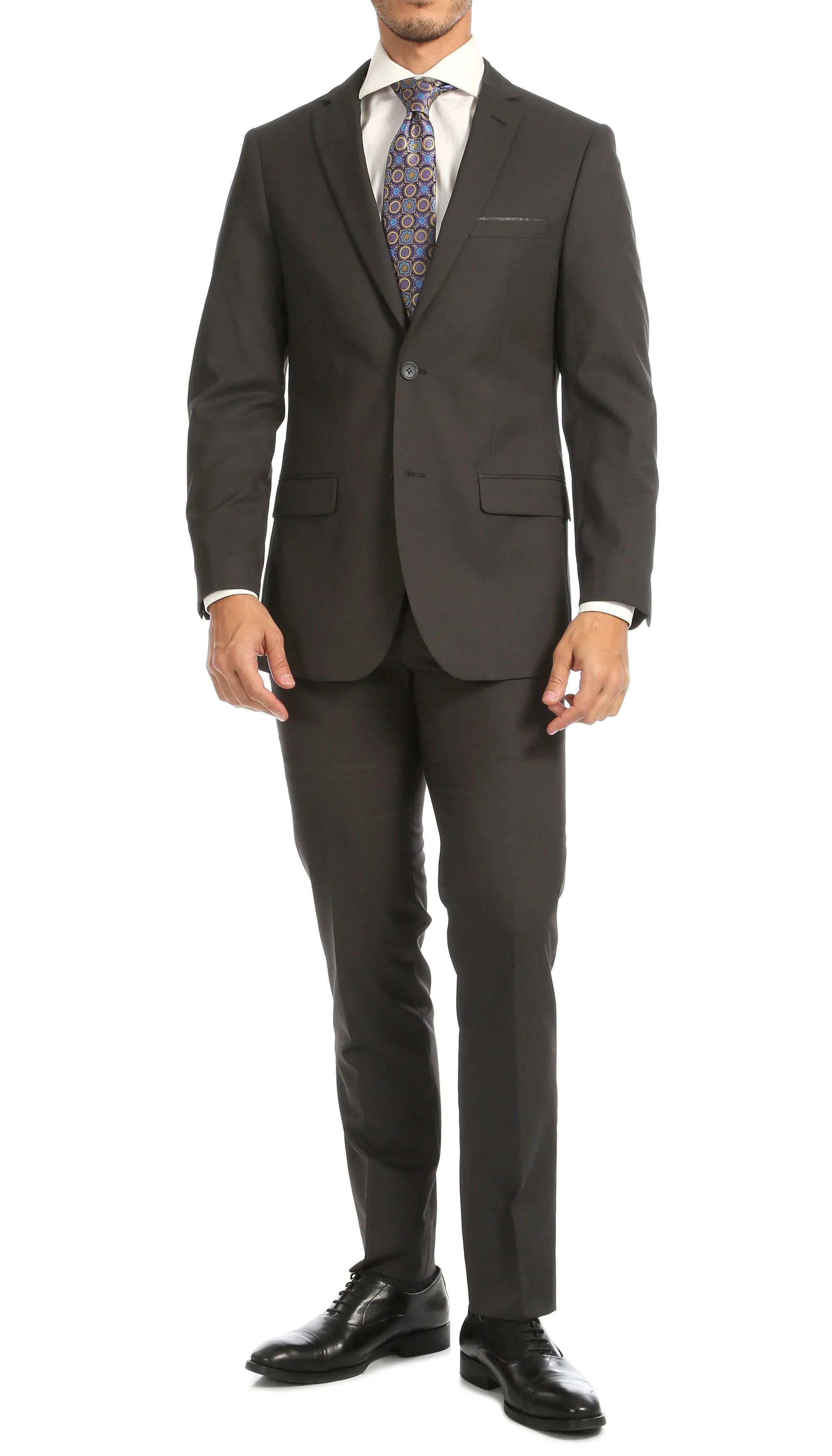 Windsor Charcoal Slim Fit 2pc Suit