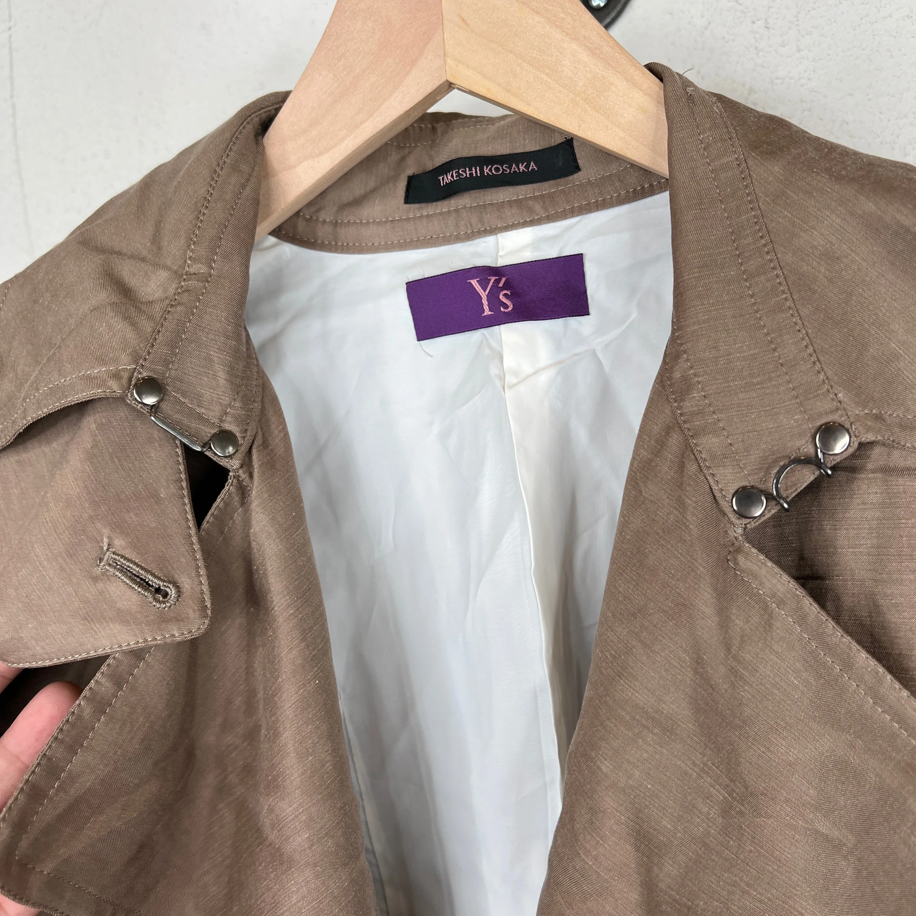 Yohji Yamamoto Open Trenchcoat